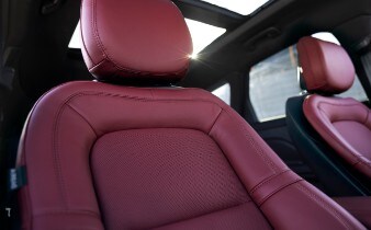 New 2023 Lincoln Corsair Reserve Eternal Red Interior